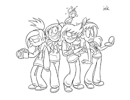 All art is credited to @avikat on tumblr: Ask Away Sandrarivasart Have A Process Of That Pic You