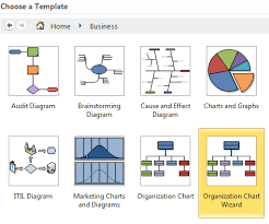 Display Hierarchical Data With Visio And Excel Craigs