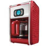 Bella ultimate elite dual brew coffee maker, grey. Bella Diamonds Coffeemaker Red 12 Cup Canadian Tire