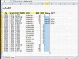 Tutorial Uji Rekonsiliasi Rekening Koran Dengan Buku Besar Menggunakan Ms Exel Youtube