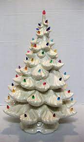 Aluminium and metal signs can offer an industrial vibe to a room, while wooden or slate variants complement a rustic theme. Vintage Mid Century Modern White Lava Style Ceramic Christmas Tree Atlantic Vintage Ceramic Christmas Tree Ceramic Christmas Trees Antique Christmas