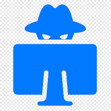 Computer Icons Hacker Black Hat Briefings Hacker Man Blue Text Png Pngegg