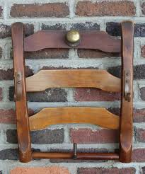 Ladder Back Chair Repurposed Into A Coat Rack Chairs Repurposed Ladder Back Chairs Upcycle Chair