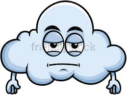 Heavy Eyes Cloud Emoji Cartoon Clipart Friendlystock Cloud Emoji Cartoon Clip Art Emoji Clipart These puffy, cumulus clouds are floating over a blue gradient background, making them perfect for wallpaper and cartoons! heavy eyes cloud emoji cartoon clipart