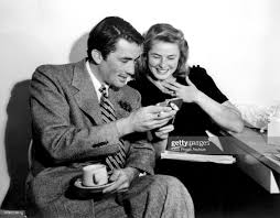 Actors Gregory Peck and Ingrid Bergman ...