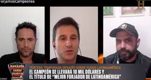 Sus espadas serán llevadas al límite y la prueba final determinará cuál es más fuerte. History Presentacion Virtual Para Desafio Sobre Fuego Latam 3 Television