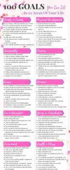 100 Life Goals How To Achieve Your Goals Life Goals List Life Life Goals