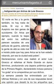 Luis enrique dugand gnecco in myheritage family trees (dugand web site). Carlos Galvez On Twitter No Olvidemos Que Luis Gnecco Hablo Pestes Del Norte De Chile Danonechile Griego Boicot Arica Iquique Hospicio Https T Co J0wpkamhfj