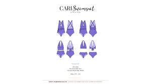 These sentences come from external sources and may not be accurate. Cari Swimsuit Sewing Pattern Four Views Four Different Techniques
