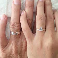 Passende Versprechen Ringe Seine Und Ihre Versprechen Ringe Ring Verlobung Ehering Dunn Ehering Hand