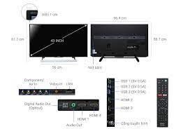 This tool calculates 2 of 3 dimensions for you in cm and inches. Tv Size 32inch 40inch 43inch 55inch Of Sony Samsung Lg