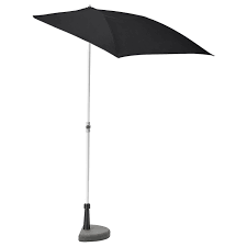 Bramson Fliso Sonnenschirm Mit Stander Schwarz Ikea Osterreich Patio Umbrella Patio Umbrellas Ikea
