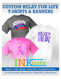 The relay team has been working on a design to go with our theme: Relay For Life T Shirts By Inktastic Relay For Life Relay Life