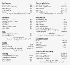 Then don't worry because we have provided for you, not only an answer for it, but more service information on hair in general. Cutting Crew Salon Prices Hd Png Download Kindpng