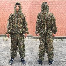 2019 Men Women Kids Outdoor Ghillie Suit Camouflage Clothes Jungle Suit Cs Training Leaves Clothing Hunting Suit Pants Hooded Jacket Sh190928 From