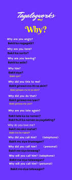 Asking Questions In Tagalog In 2020 Tagalog Words Good Vocabulary Words Filipino Words
