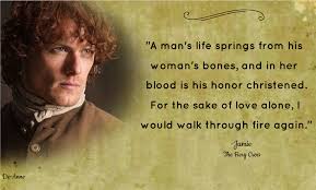 Quote From The Fiery Cross Jamie Claire Outlander Quotes Outlander Book Outlander Tv