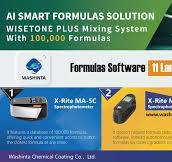 Wisetone Plus mixing system with 100,000 formulas, 11 ...