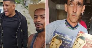 El Hombre de Hierro cubano y Limay Blanco visitan al pianista de Guanabacoa