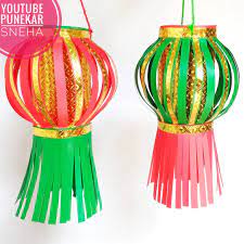 Easy Paper Diwali Decoration Diwali Decoration Ideas By Punekar Sneha Diwali Decorations Diwali Diy Diwali Craft