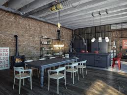 Shop industrial dining room small space dining room furniture from ashley furniture homestore. 33 Resourceful Industrial Dining Room Ideas That Are Totally Worth Seeing Diverse Designs Decoratorist