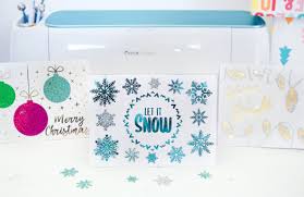 Download Free Christmas Card Templates Deco Foil Tutorial