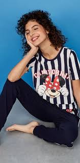 Top Bleu Caliminiz Blue Undiz Pyjamas Feminin