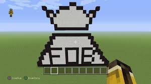 Building A Fall Out Boy Logo On Minecraft Youtube Fall out boy is an american rock band. building a fall out boy logo on minecraft