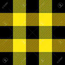 Linen hand loom look buffalo plaid fabric. Lumberjack Plaid Scottish Pattern In Yellow And Black Cage Royalty Free Cliparts Vectors And Stock Illustration Image 105781195