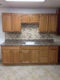 Welcome to our gallery featuring brown kitchen cabinets ideas with countertops options. Kitchen Flooring With Honey Oak Cabinets Honey Oak Cabinets Oak Cabinets Oak Kitchen Cabinets