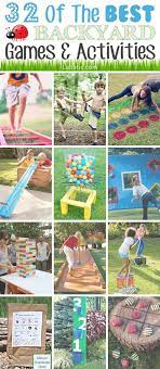 The Ultimate Backyard Bucket List Backyard Games Fun Outdoor Games Kids Playing