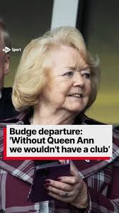 'I worship the ground she walks on, without Queen Ann we wouldn't have a  club.', Hearts fans reacts as Ann Budge to step down as chair at end of  this year., Ann Budge has announced her decision to ...