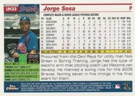 Jorge sosa performs a gastric plication with thunderbeat. Jorge Sosa Gallery Trading Card Database