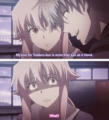 Mirai Nikki Gasai Yuno Akise Aru Hahaha Yuno S Face D Mirai Nikki Yuno Mirai Nikki Cosplay Anime Yuno gasai, yandere face ver. zipped hoodie by hakea. mirai nikki gasai yuno akise aru