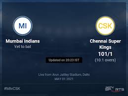 We did not find results for: Mumbai Indians Vs Chennai Super Kings Live Score Over Match 27 T20 6 10 Updates Cricket News