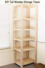 < image 1 of 4 >. Diy Tall Wooden Storage Tower Diy Scoop