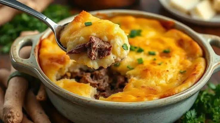 Hidden Dried Beef Pie