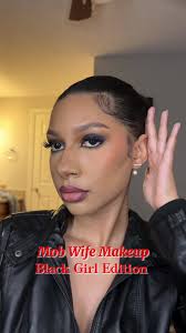 Mob Wife Makeup Black Women