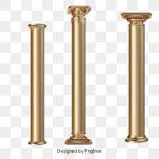 Golden Pillars Png And Psd Pillars Pillar Design Digital Backdrops