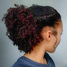 Working with, not against, hair's natural texture is key when faced with a head full of curls. Dark Red Highlights On Black Curly Hair Novocom Top
