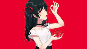 See more ideas about anime, anime wallpaper, aesthetic anime. 30 Red Anime Girl Wallpapers Wallpaperboat
