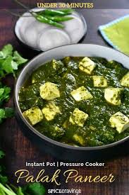 Palak Paneer Saag Paneer Instant Pot Stove Recipe Saag Paneer Recipe Saag Paneer Paneer Recipes