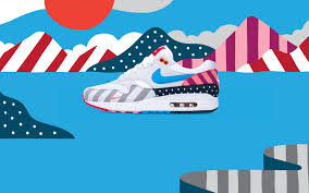 Art Direction Graphic Design Photography And Animation For The Nike X Parra Collaboration Campaign With This Bright Color Schemes Animation Art Direction