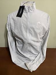 J Lindeberg Men's Dale Light Golf Jacket GMOW04758 U019 Micro Chip Medium  NEW