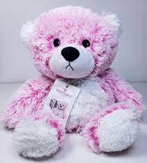 New Warmies Microwavable French Lavender Scented Plush Pink Marshmallow Bear Ebay Pink Marshmallows Bear Plush Lavender Scent