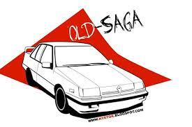 Namun gambar kartun kali ini bukan kartun fiksi yang akan saya bagikan, melainkan gambar gamar kartun manga, anime atau gambar kartun lukisan. Lukisan Kereta Proton Saga Lama Cikimm Com