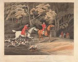Matthew Dubourg - Set of Four - Fox-hunting, Throwing Off… — PICRYL - Public Domain Media Search Engine