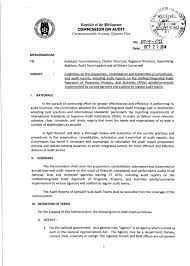 Audit of the boy scouts of the philippines. in its whereas clauses, the coa resolution stated that the bsp. Commission On Audit