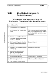 We did not find results for: 12 4 8 Checkliste Unterlagen Fur Gaststattenantrag