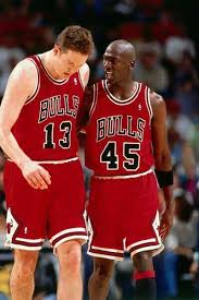 Getty images shea organised for a local camera crew to meet jordan but she conducted the interview herself, via an ipad. Luc Longley Taking Orders From The Goat Bulls Basketball Nba Legends Nba Bulls